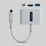 StarTech USB-C Docking Station με HDMI Λευκό (168W-USBC-MULTIPORT) - Image 2