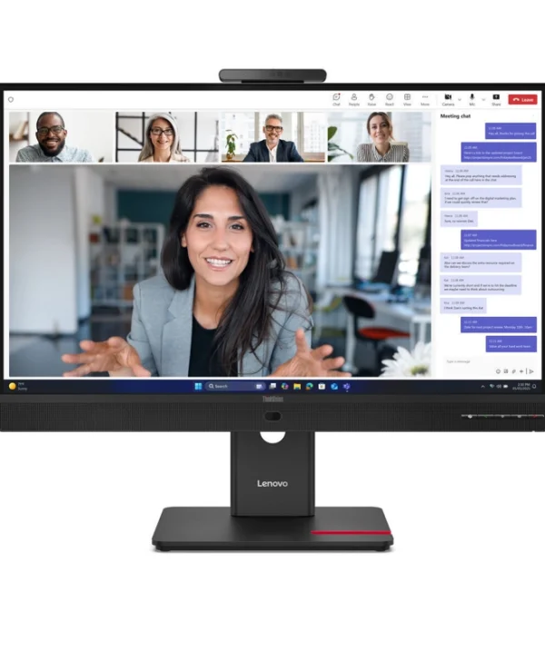 Lenovo ThinkVision T24-4v IPS Monitor 23.8" FHD 1920x1080 με Χρόνο Απόκρισης 4ms GTG 64B6MAT1EU