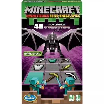 Επιτραπέζιο Παιχνίδι Minecraft – Das Magnetische Reisespiel για 1+ Παίκτες 8+ Ετών (GER) Think Fun 76402