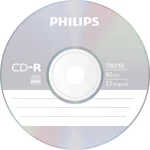 Philips Cr7d5nb00 Εγγράψιμα CD-R 52x 700MB Cake Box 100τμχ 306005 - Image 2