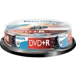 Philips Εγγράψιμα DVD+R 16x 4.7GB Cake Box 10τμχ DR4S6B10F/00 - Image 2