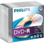 Philips Εγγράψιμα DVD-R 16x 4.7GB 10τμχ DM4S6S10F/00 - Image 3