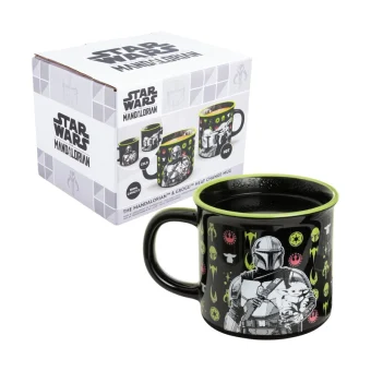 Paladone Star Wars Mandalorian Mandalorian Grogu Heat Change Mug Pp16271man 5056577779905 PP16271MAN