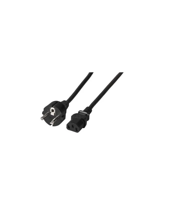 EFB Schuko - IEC C13 Cable 2m Μαύρο EK508SW.2