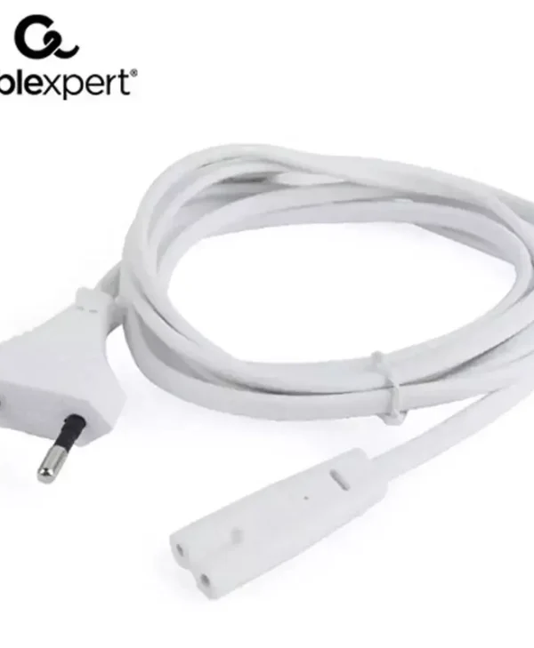 Cablexpert Euro - IEC C7 Cable 1.8m Λευκό PC-184/2-W