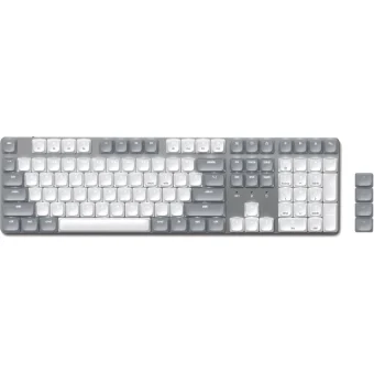 Satechi Slim SM3 Ασύρματο Gaming Μηχανικό Πληκτρολόγιο με Φωτιζόμενα πλήκτρα (Αγγλικό US) Γκρι ST-KSM3LT-EN