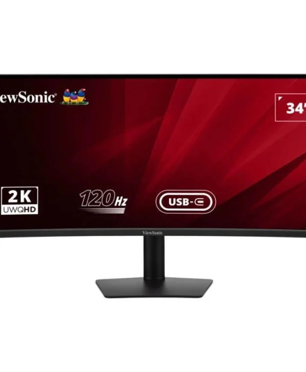Viewsonic VA3420C Ultrawide IPS HDR Curved Monitor 34" QHD 3440x1440 με Χρόνο Απόκρισης 1ms GTG
