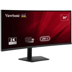 Viewsonic VA3420C Ultrawide IPS HDR Curved Monitor 34" QHD 3440x1440 με Χρόνο Απόκρισης 1ms GTG - Image 2