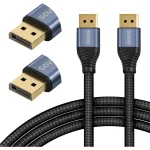 Savio Cable DisplayPort male - DisplayPort male 2m Μαύρο CL-210 - Image 4