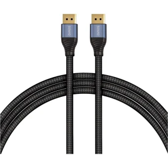 Savio Cable DisplayPort male - DisplayPort male 3m Μαύρο CL-211