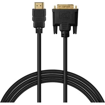 Savio Cable DVI-D male - 1.8m Μαύρο CL-212
