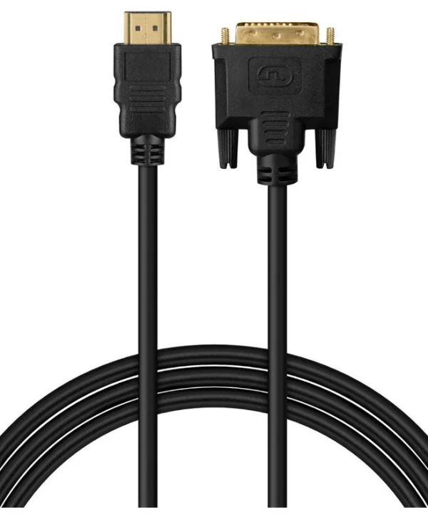 Savio Cable DVI-D male - 1.8m Μαύρο CL-212
