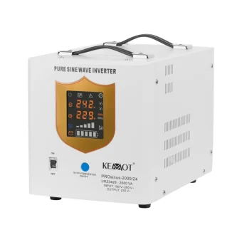 Kemot URZ3428 Καθαρού Ημιτόνου Inverter Ισχύος 1400W με Τάση Εισόδου 24V (Μονοφασικό)