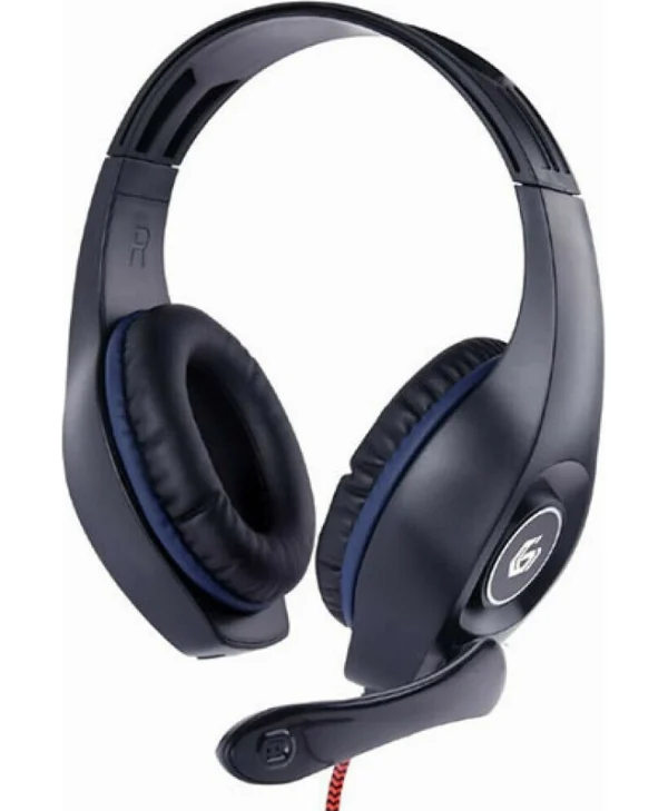 Gembird GHS-05-B On Ear Gaming Headset με σύνδεση 3.5mm