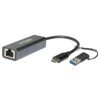 D-Link DUB-2315 & USB-A Adapter Αντάπτορας Δικτύου USB-C με Ενσύρματη Σύνδεση Ethernet