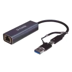 D-Link DUB-2315 & USB-A Adapter Αντάπτορας Δικτύου USB-C με Ενσύρματη Σύνδεση Ethernet - Image 2