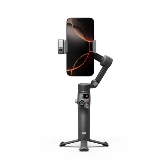 DJI Osmo Mobile 8P (Advanced Tracking Combo) Gimbal Κινητού με Σταθεροποιητή 3 Αξόνων και 10 ώρες λειτουργίας Μαύρο CP.OS.00000564