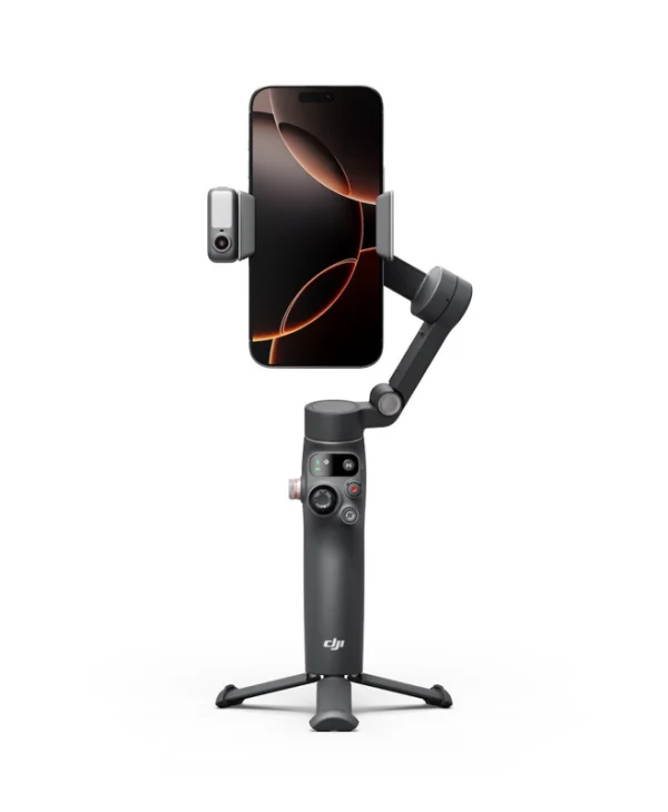 DJI Osmo Mobile 8P (Advanced Tracking Combo) Gimbal Κινητού με Σταθεροποιητή 3 Αξόνων και 10 ώρες λειτουργίας Μαύρο CP.OS.00000564