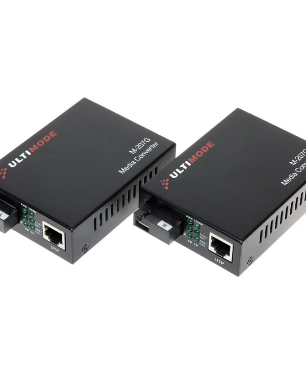 Ultimode Fiber Optic Converter Ultimate M-207G Media Converter 1τμχ