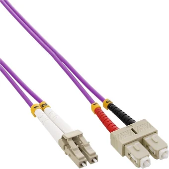 Intos Electronic Καλώδιο Οπτικής Ίνας LC-SC 2m 88642P
