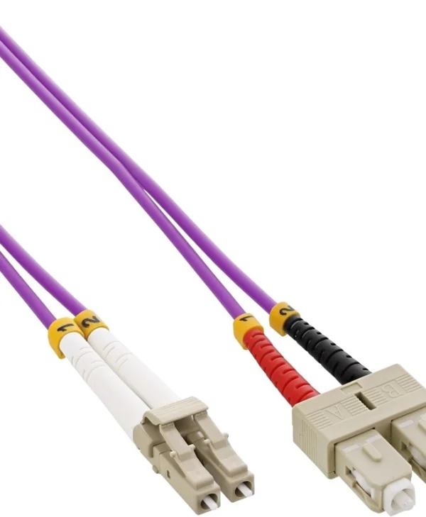Intos Electronic Καλώδιο Οπτικής Ίνας LC-SC 2m 88642P