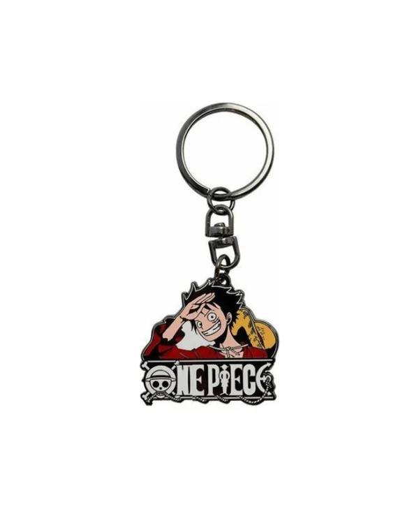 Abysse Μπρελόκ Πορτοφόλι One Piece Luffy New World Μεταλλικό ABYKEY032