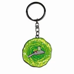 Abysse Μπρελόκ Rick And Morty Μεταλλικό ABYKEY387