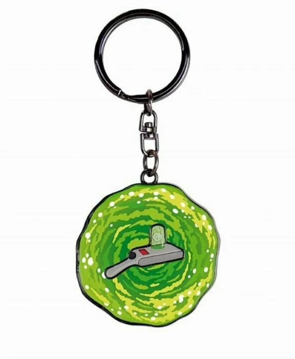 Abysse Μπρελόκ Rick And Morty Μεταλλικό ABYKEY387
