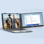 Blackview 14' Single Laptop Screen Extender Lcd 60hz 1080p Black Scm5 SCM5/BV - Image 8