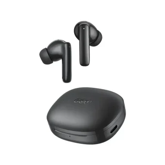 QCY T13 Pro In-ear Bluetooth Handsfree Ακουστικά με Αντοχή στον Ιδρώτα και Θήκη Φόρτισης Μαύρα QCY-HT23 Black