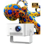 Magcubic HY450MAX Mini Projector LCD Full HD Λάμπας LED με Wi-Fi και Ενσωματωμένα Ηχεία HY450 MAX - Image 2