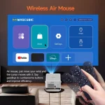 Magcubic HY450MAX Mini Projector LCD Full HD Λάμπας LED με Wi-Fi και Ενσωματωμένα Ηχεία HY450 MAX - Image 4