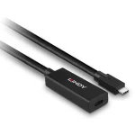 Lindy USB 3.2 Cable USB-C male - USB-C female Μαύρο 5m 43364 - Image 2
