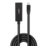 Lindy USB 3.2 Cable USB-C male - USB-C female Μαύρο 5m 43364 - Image 3