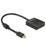DeLock mini DisplayPort male - DVI-D/HDMI/VGA female (62855) - Image 2