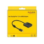 DeLock mini DisplayPort male - DVI-D/HDMI/VGA female (62855) - Image 3
