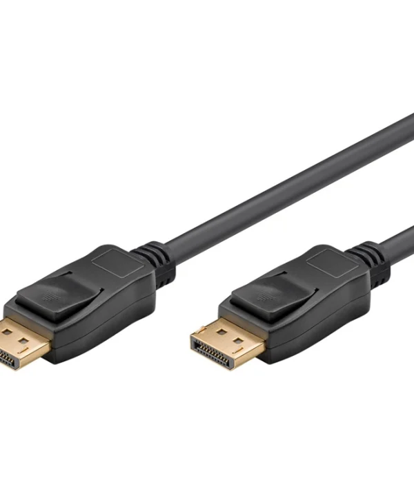 Goobay Cable DisplayPort male - DisplayPort male 1m Μαύρο (64797)