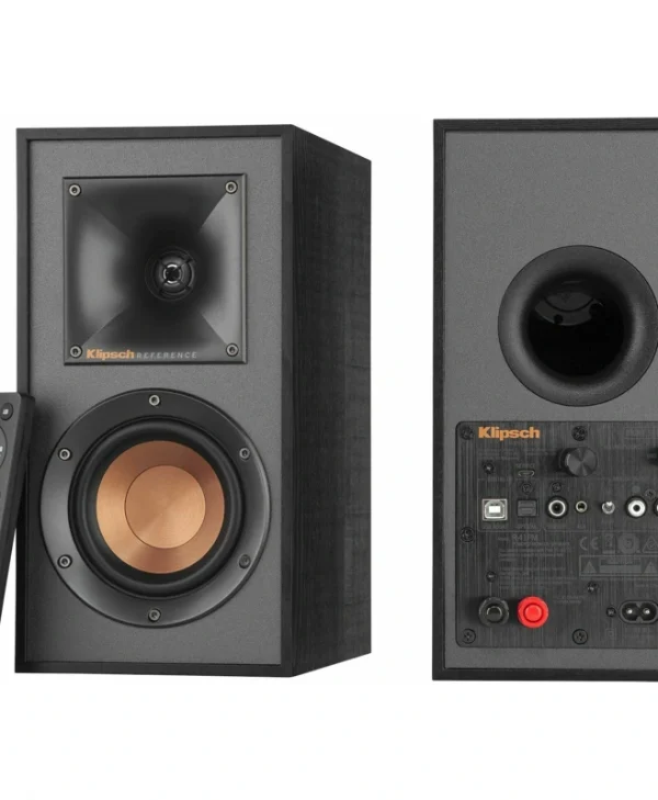 Klipsch R-41PM Αυτοενισχυόμενα Ηχεία με Bluetooth 35W (Ζεύγος) Μαύρα 1066253
