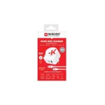 Skross Φορτιστής Χωρίς Καλώδιο με Θύρα USB-A και Θύρα USB-C 65W Power Delivery Λευκός (AC65PD) 1.302425 - Image 2