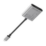 XReal Hub 2 Θυρών USB 2.0 με σύνδεση USB-C Γκρι X7007 - Image 2