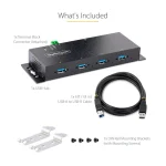 StarTech Hub 4 Θυρών USB 3.0 με σύνδεση USB-A 5G4AINDNP-USB-A-HUB - Image 11