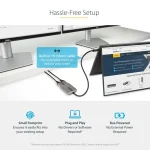 2-port Usb-c Mst Hub 4k60hz/dual-monitor Adapter Windows MST14CD122DP - Image 4
