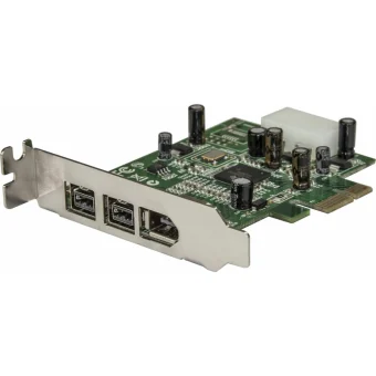 StarTech Κάρτα PCIe σε 3 θύρες Firewire 400 / Firewire 800 PEX1394B3LP