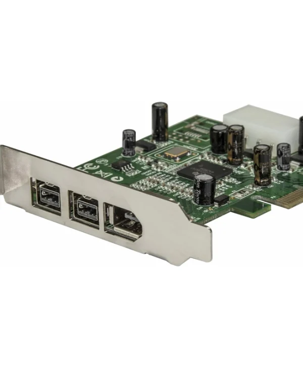 StarTech Κάρτα PCIe σε 3 θύρες Firewire 400 / Firewire 800 PEX1394B3LP