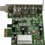 StarTech Κάρτα PCIe σε 3 θύρες Firewire 400 / Firewire 800 PEX1394B3LP - Image 3