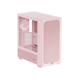 Tryx Flova F50 Gaming Midi Tower Κουτί Υπολογιστή με Πλαϊνό Παράθυρο Ροζ GETX-009