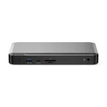 Alogic DX3 USB-C Docking Station με DisplayPort 4K PD Ethernet και σύνδεση 3 Οθονών Ασημί 293983 - Image 5