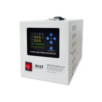 Volt Polska 3SPM22012M Καθαρού Ημιτόνου Inverter Ισχύος 1200W με Τάση Εισόδου 12V (Μονοφασικό)