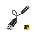 Axagon Μετατροπέας USB-A male σε 3.5mm female 1τμχ ADA-HA