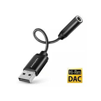 Axagon Μετατροπέας USB-A male σε 3.5mm female 1τμχ ADA-HA